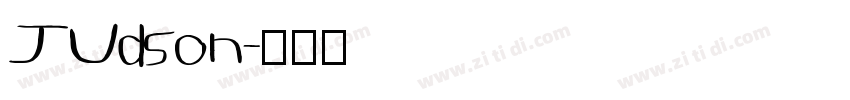 JUdson字体转换
