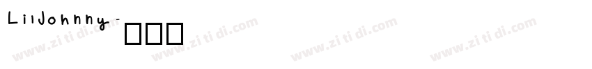 LilJohnny字体转换
