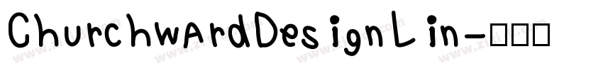 ChurchwardDesignLin字体转换