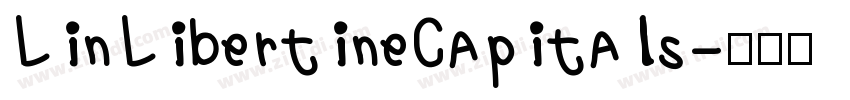 LinLibertineCapitals字体转换