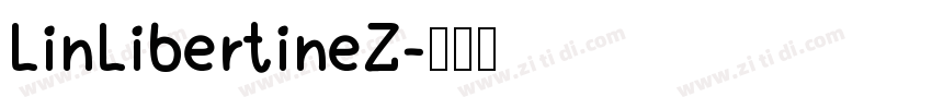 LinLibertineZ字体转换