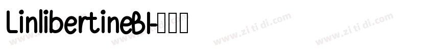 LinlibertineBI字体转换