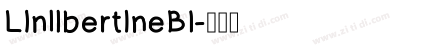 LinlibertineBI字体转换