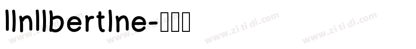 linlibertine字体转换