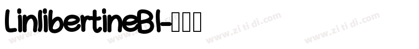 LinlibertineBI字体转换
