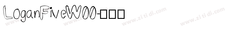 LoganFiveW00字体转换