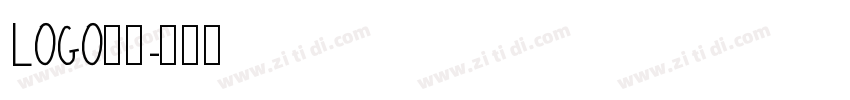 LOGO黑体字体转换