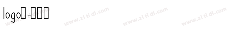 logo体字体转换