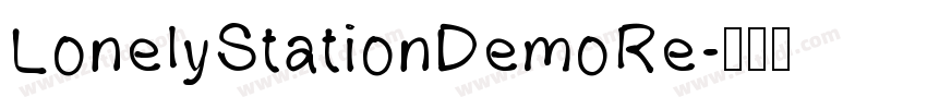 LonelyStationDemoRe字体转换