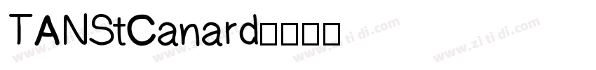 TANStCanard字体转换