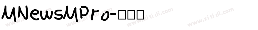 MNewsMPro字体转换