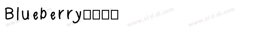 Blueberry字体转换