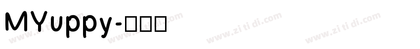 MYuppy字体转换