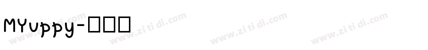 MYuppy字体转换