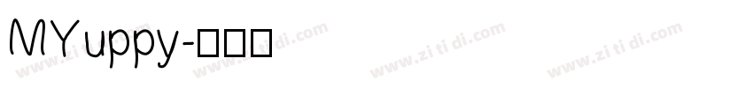 MYuppy字体转换
