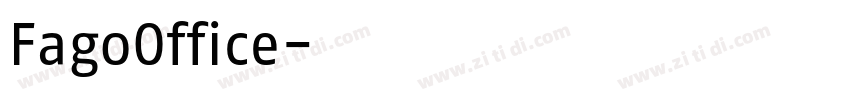 FagoOffice字体转换