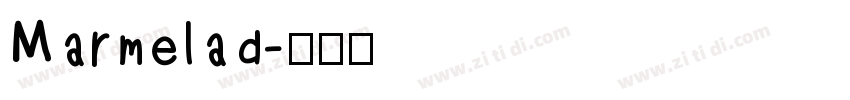 Marmelad字体转换