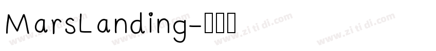MarsLanding字体转换