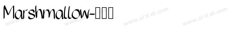 Marshmallow字体转换