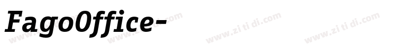 FagoOffice字体转换