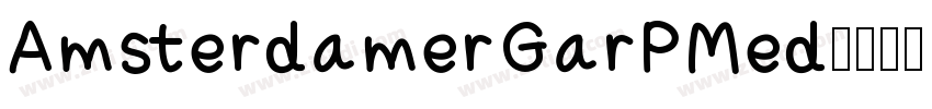 AmsterdamerGarPMed字体转换
