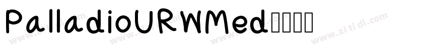 PalladioURWMed字体转换