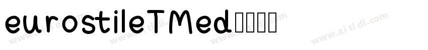 eurostileTMed字体转换