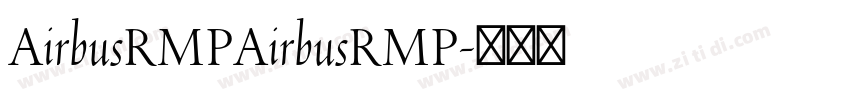 AirbusRMPAirbusRMP字体转换