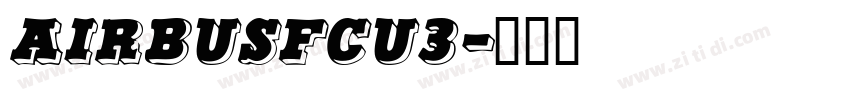 AirbusFCU3字体转换