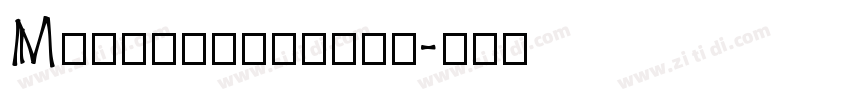 Meistersinger字体转换