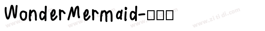 WonderMermaid字体转换