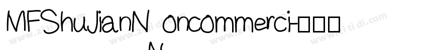 MFShuJianNoncommerci字体转换