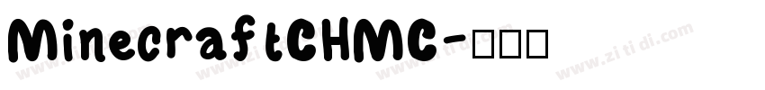MinecraftCHMC字体转换