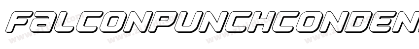 FalconPunchCondensed字体转换