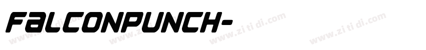FalconPunch字体转换