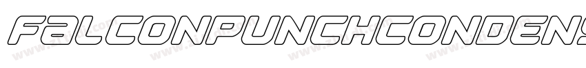 FalconPunchCondensed字体转换