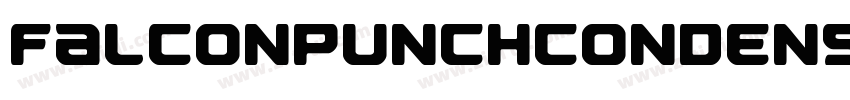 FalconPunchCondensed字体转换