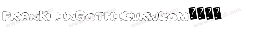 FranklinGothicURWCom字体转换