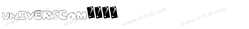 UniversCom字体转换