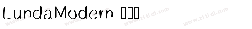 LundaModern字体转换