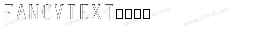 fancytext字体转换