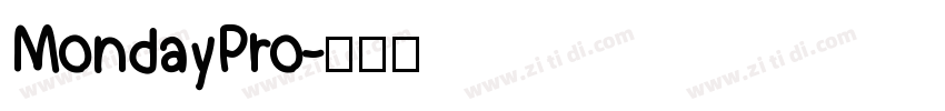 MondayPro字体转换