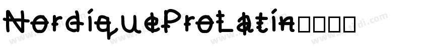NordiqueProLatin字体转换