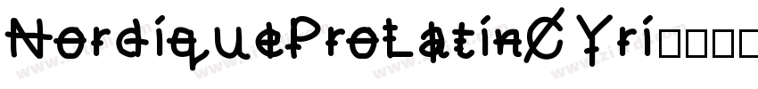 NordiqueProLatinCyri字体转换