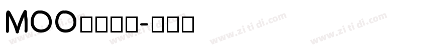 MOO字体下载字体转换