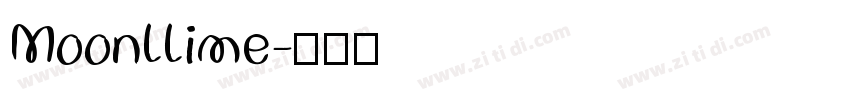 Moonllime字体转换
