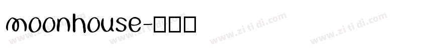 moonhouse字体转换