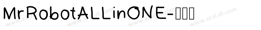 MrRobotALLinONE字体转换
