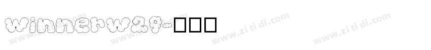 WinnerW29字体转换