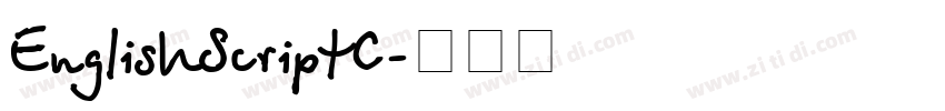 EnglishScriptC字体转换